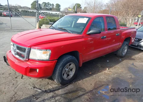 2008 Dodge Dakota Slt из США, поврежденный, VIN 1D7HE48K88S581240